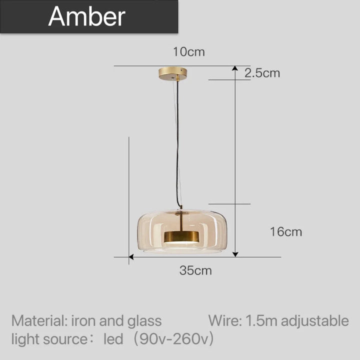 Astrid - Modern Nordic Glass Pendant Light