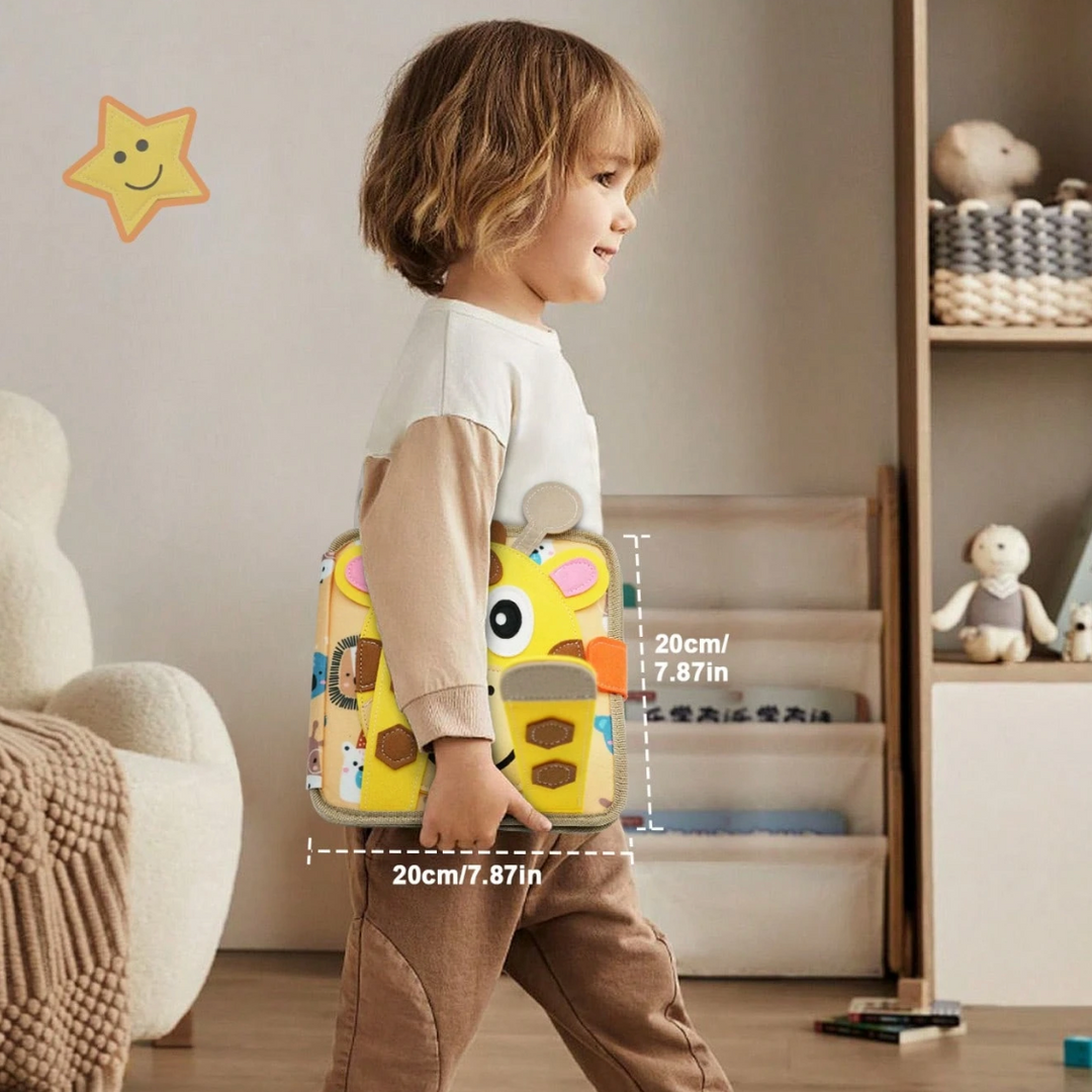 Montessori Busy Book – Learning Through Play