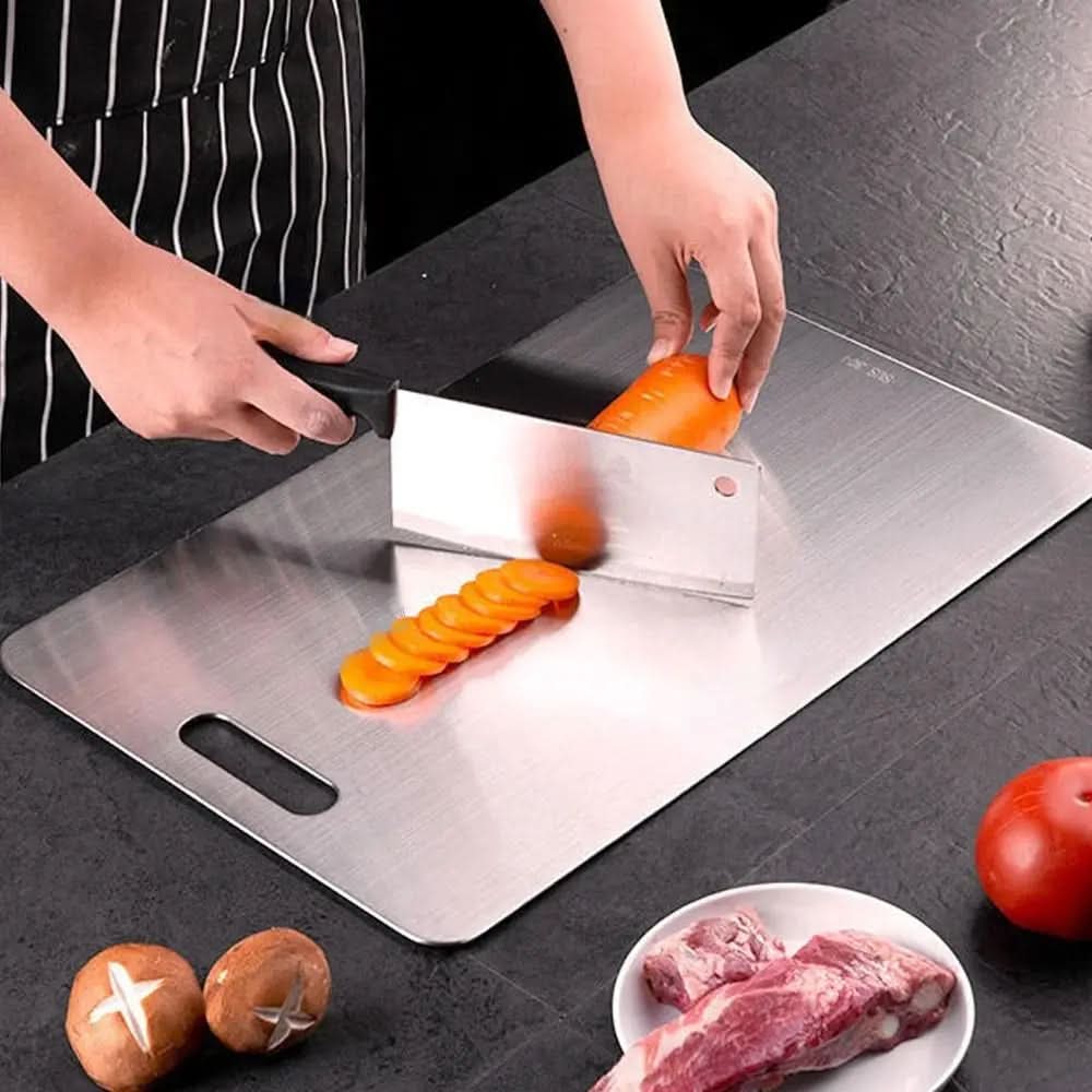 Titanium Cutting Board – Durable, Scratch-Resistant, Compact