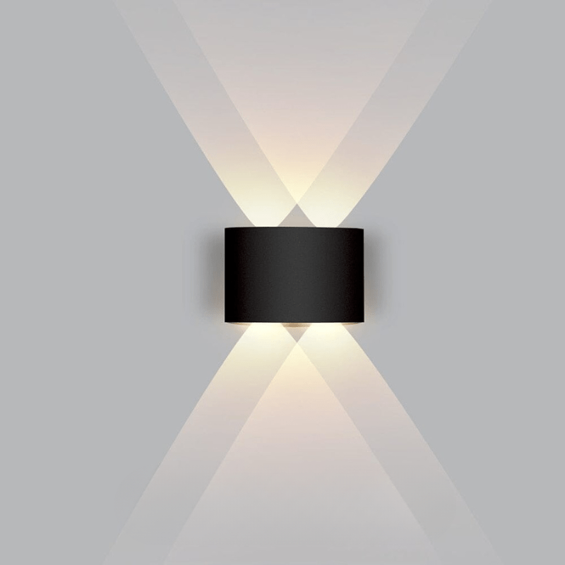 Waterproof LED Outdoor Wall Light – Slim Aluminum, Energy-Saving