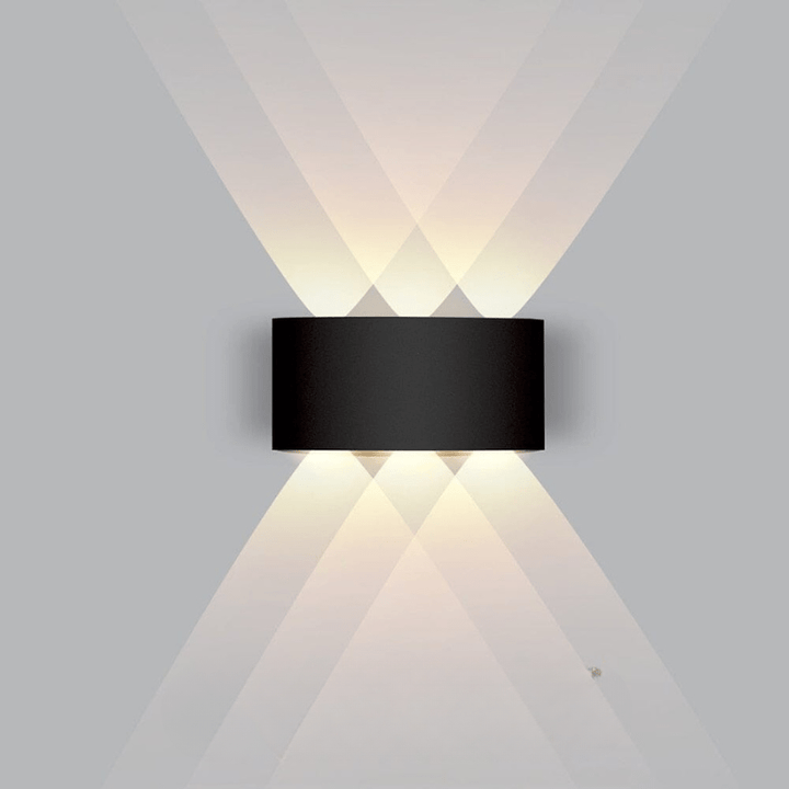 Waterproof LED Outdoor Wall Light – Slim Aluminum, Energy-Saving