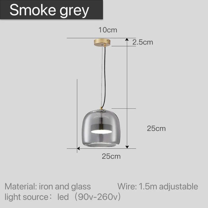 Astrid - Modern Nordic Glass Pendant Light