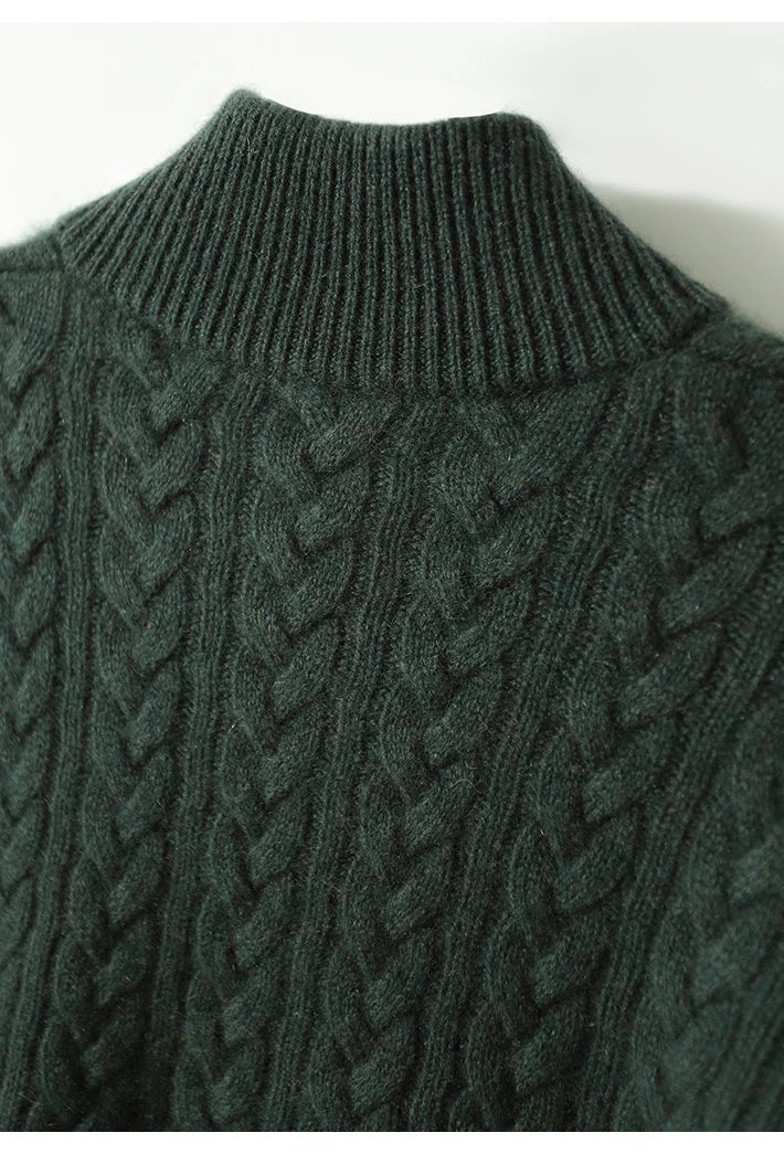 Arden Cashmere Cardigan with Buttons