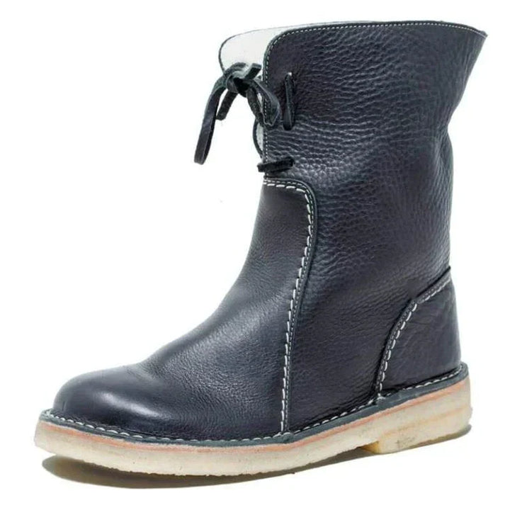 Luxury Mid-Height Lined Women's Boots - Sophia Hike Boot