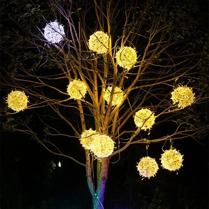 Atmospheric LED Light Ball for Indoors & Outdoors – Orbola