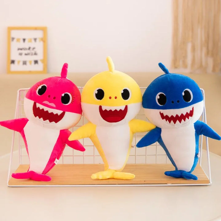 Singing Shark Plush with Music and Lights – GlowShark