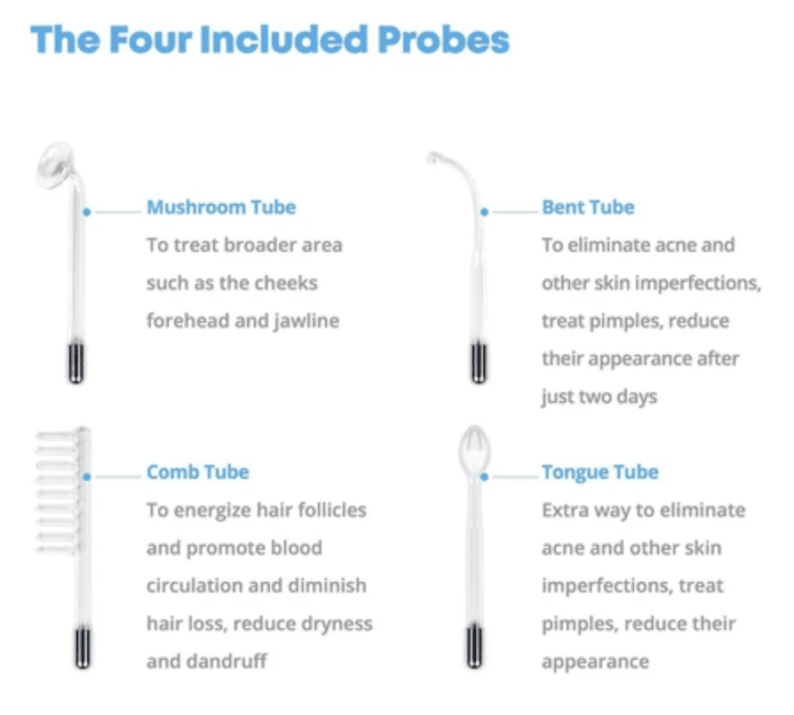High-Frequency Skin Therapy Wand - GlowWave