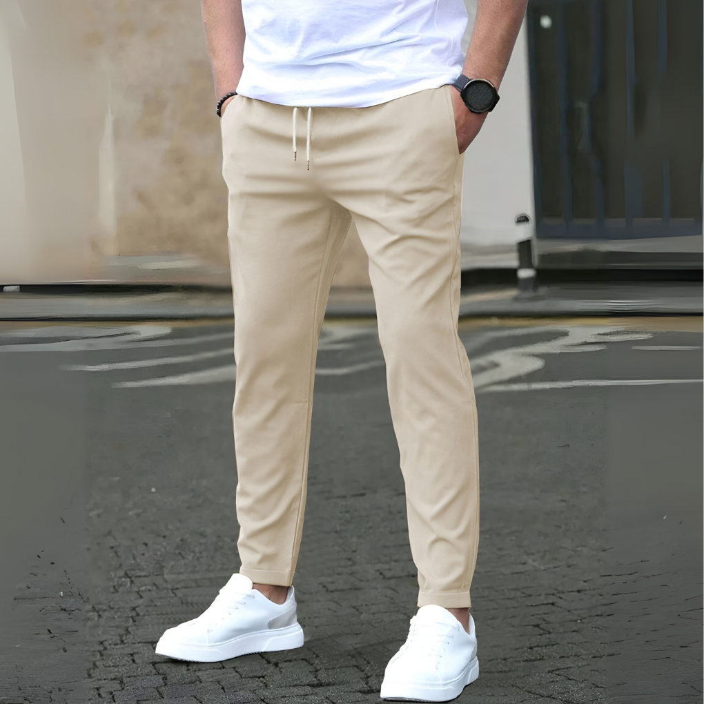 Men’s Slim Fit Drawstring Pants