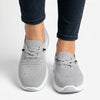 Cushioned Slip-On Trainer With Elasticated Laces