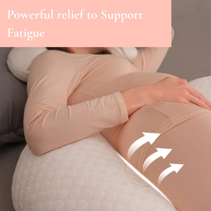Restful Sleep with Fae – Dual-Support Pregnancy Pillow