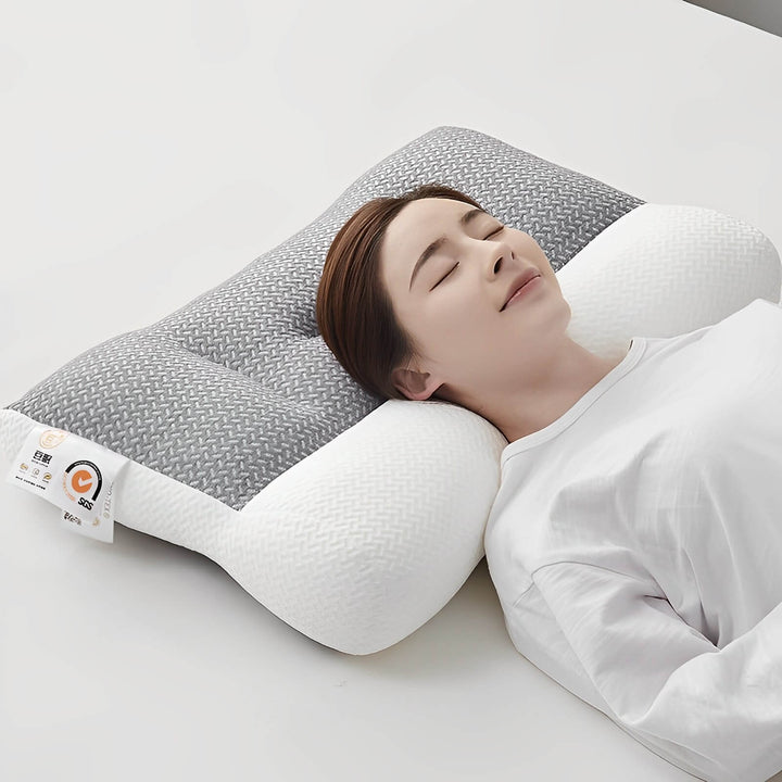 Ergonomic Pillow Gray - OrthoComfort