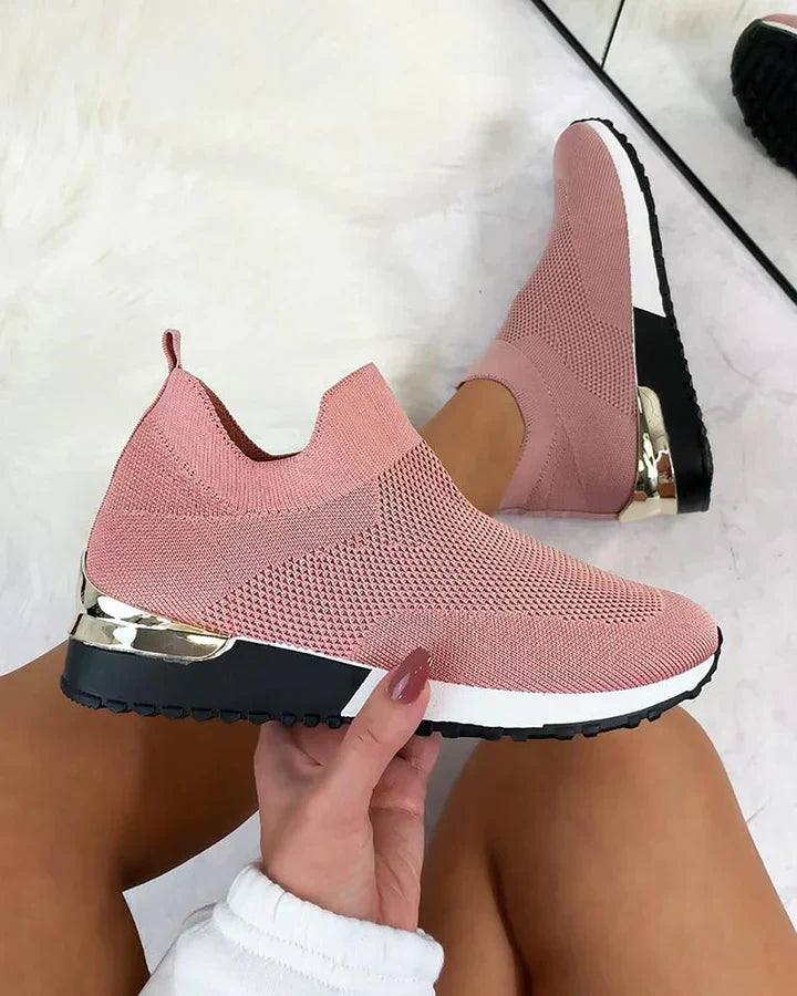 Supportive knitted sock sneaker – Hazel