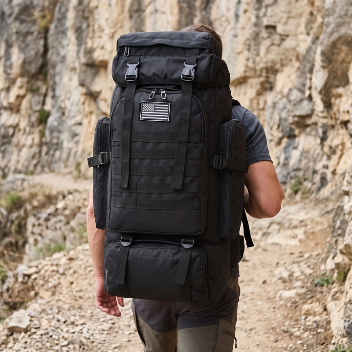 Large-Capacity Tactical Hiking Backpack – Summitrak