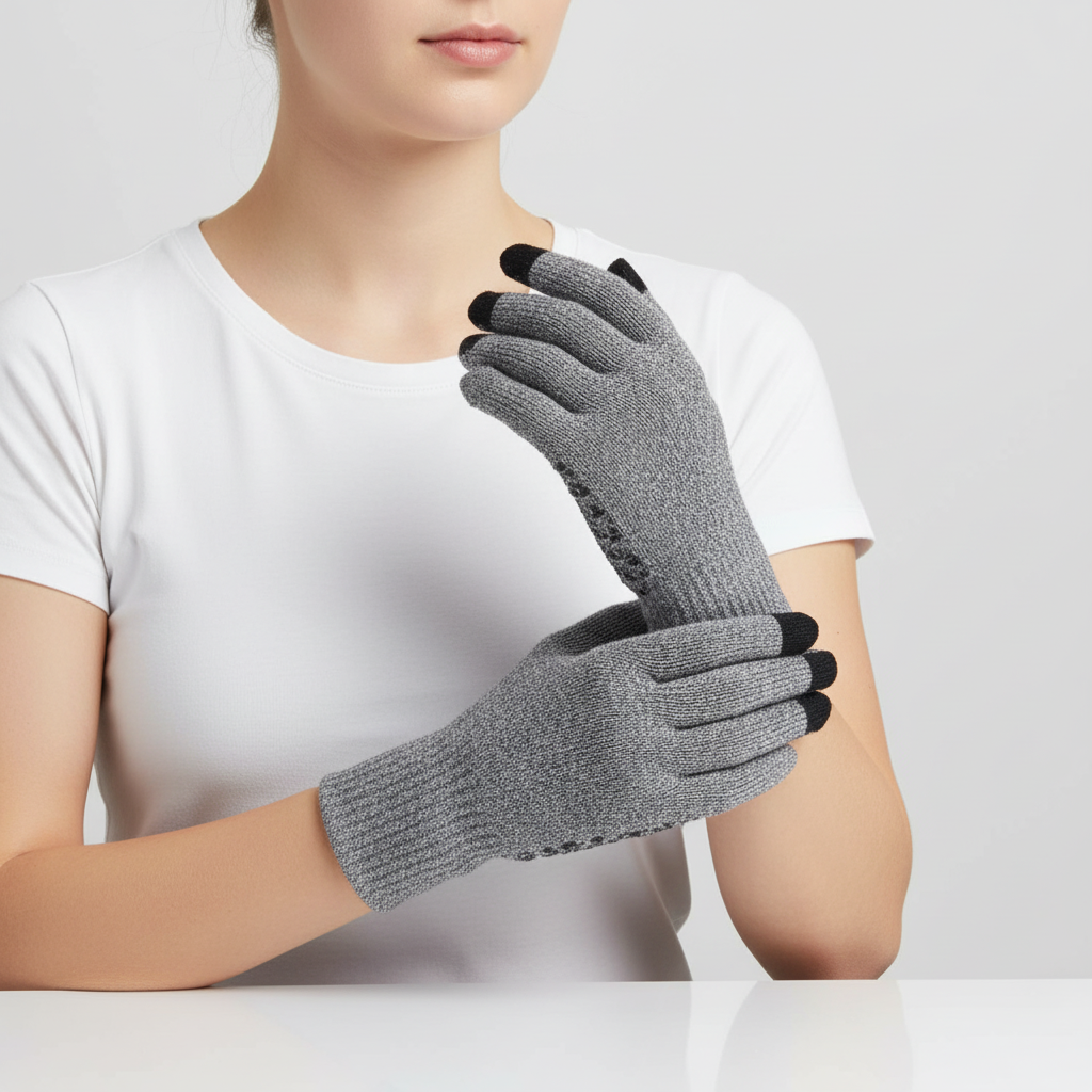 Thermal Knitted Gloves - CozyConnect