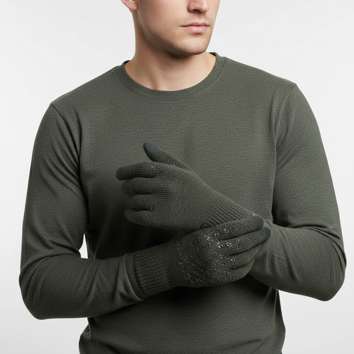 Thermal Knitted Gloves - CozyConnect
