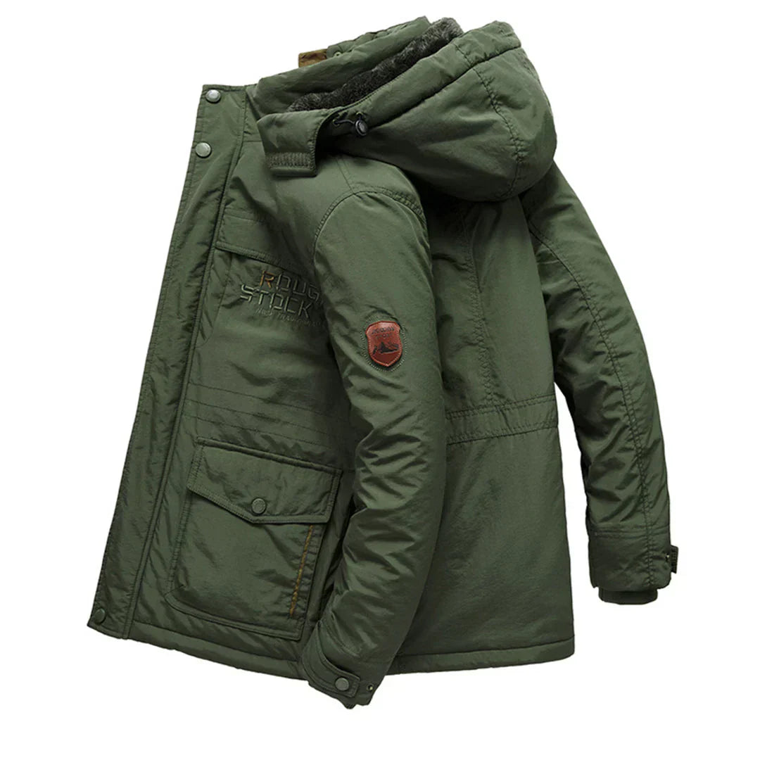 Stylish Winter Coat with Hood for Men