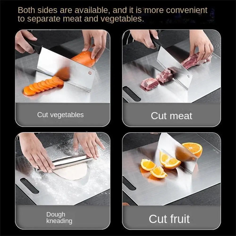 Titanium Kitchen Chopping Board – Grade 316, Double-Sided