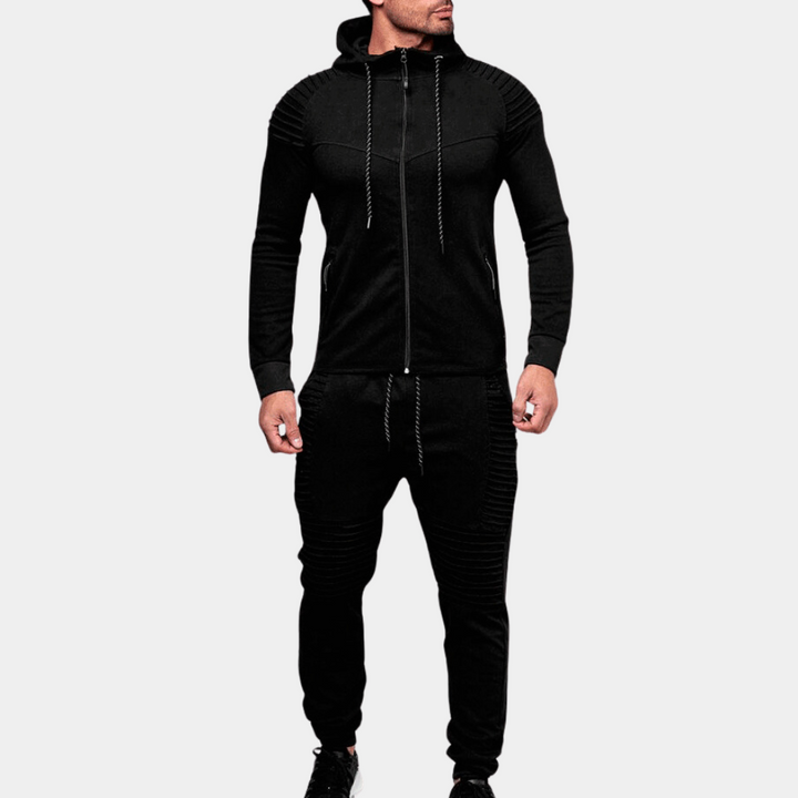 Casual Hooded Tracksuit for Men – Modern Comfort Meets Functional Style