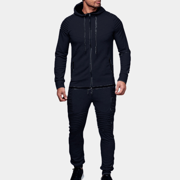 Casual Hooded Tracksuit for Men – Modern Comfort Meets Functional Style