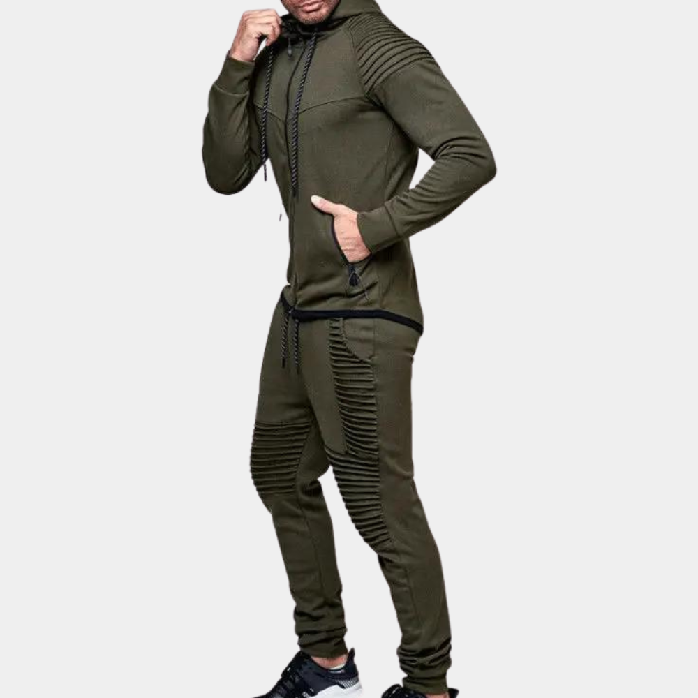 Casual Hooded Tracksuit for Men – Modern Comfort Meets Functional Style
