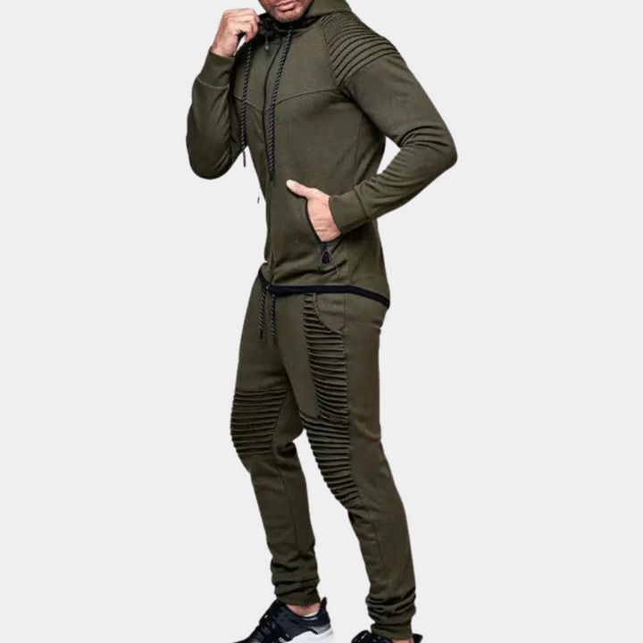 Casual Hooded Tracksuit for Men – Modern Comfort Meets Functional Style