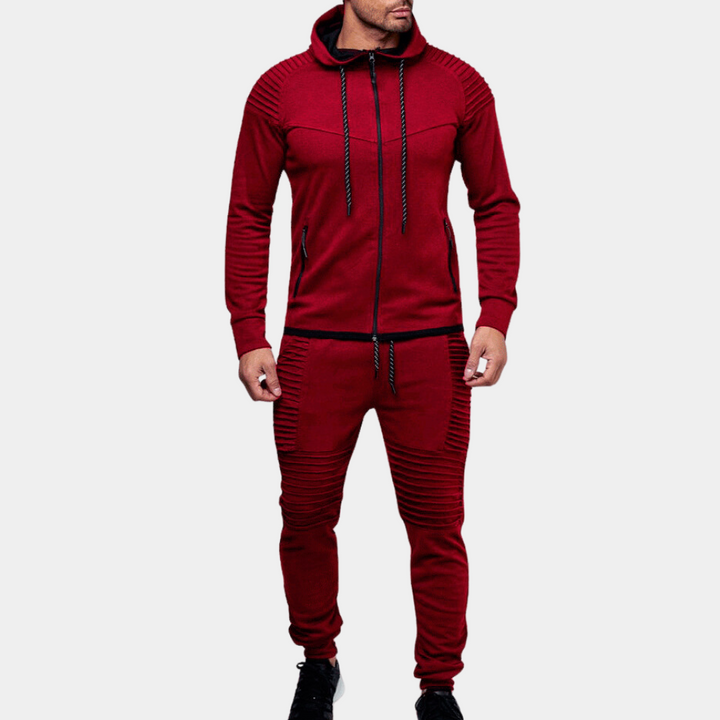 Casual Hooded Tracksuit for Men – Modern Comfort Meets Functional Style