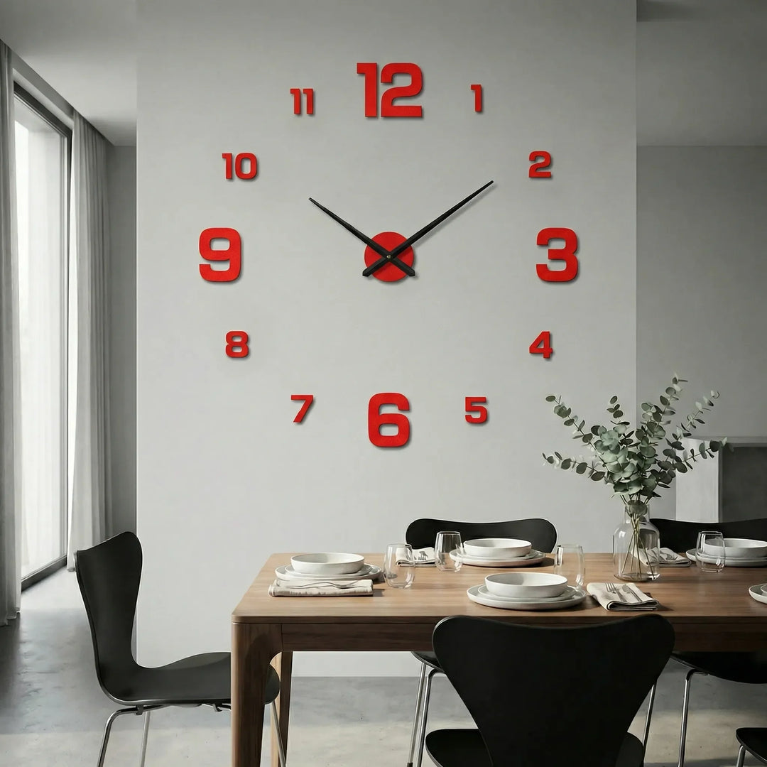 Oversized Modern Wall Clock - Clockique