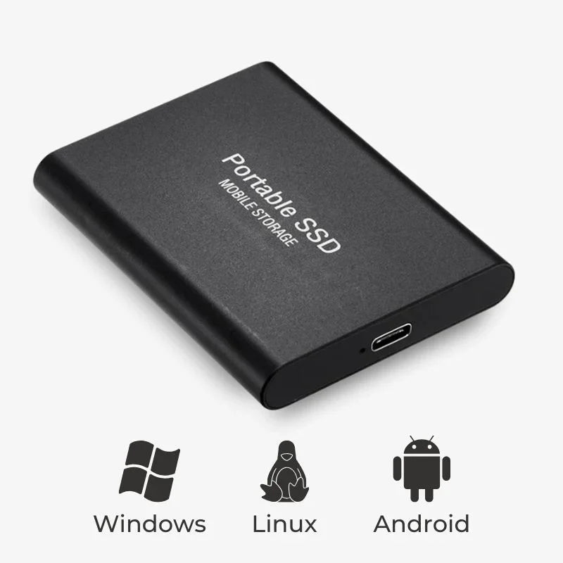 UltraDrive external SSD with universal USB-C connection