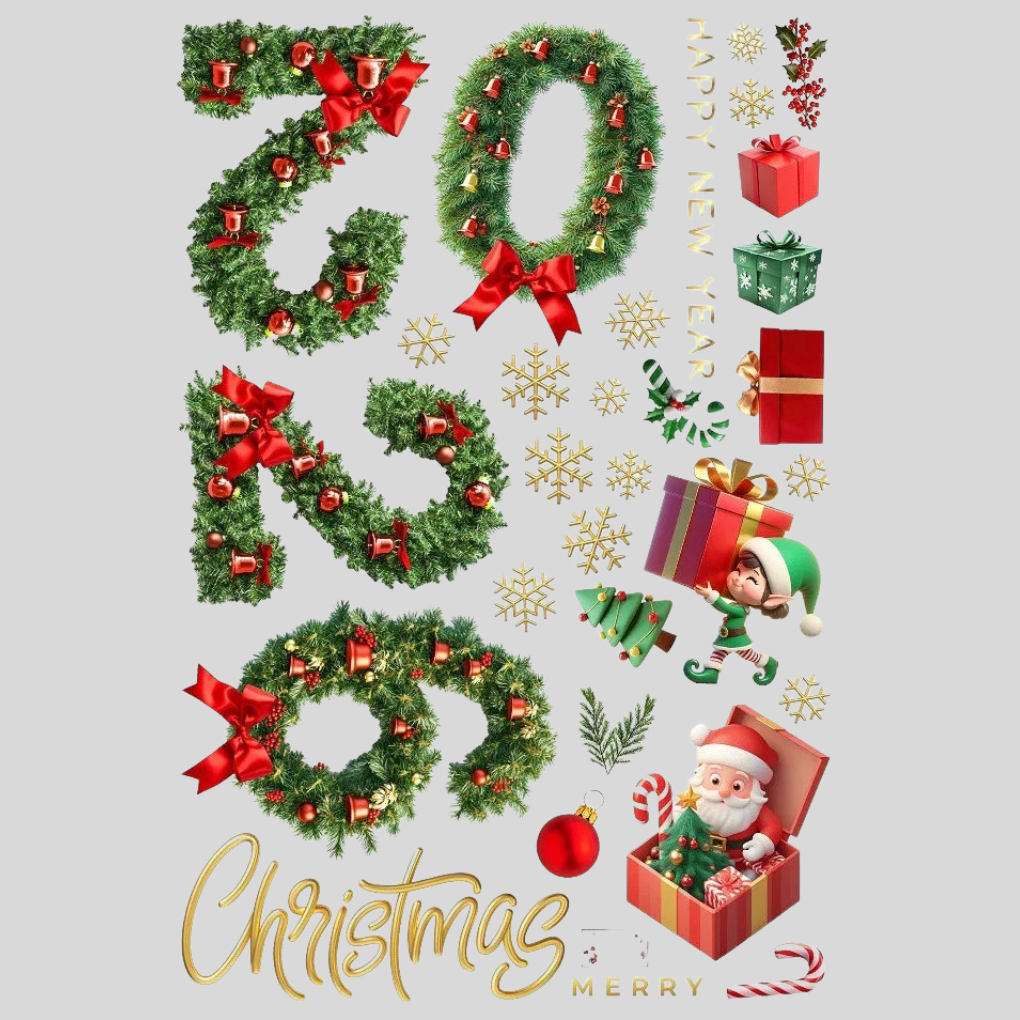 Window Stickers – Christmas Edition