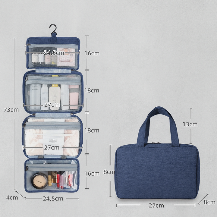 Multi-Compartment Toiletries Organiser