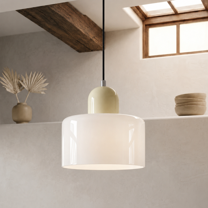 Ring Pendant Light with Extended Halo Design