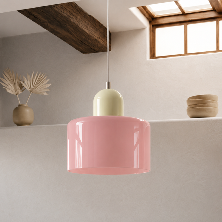 Ring Pendant Light with Extended Halo Design