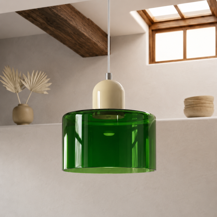 Ring Pendant Light with Extended Halo Design
