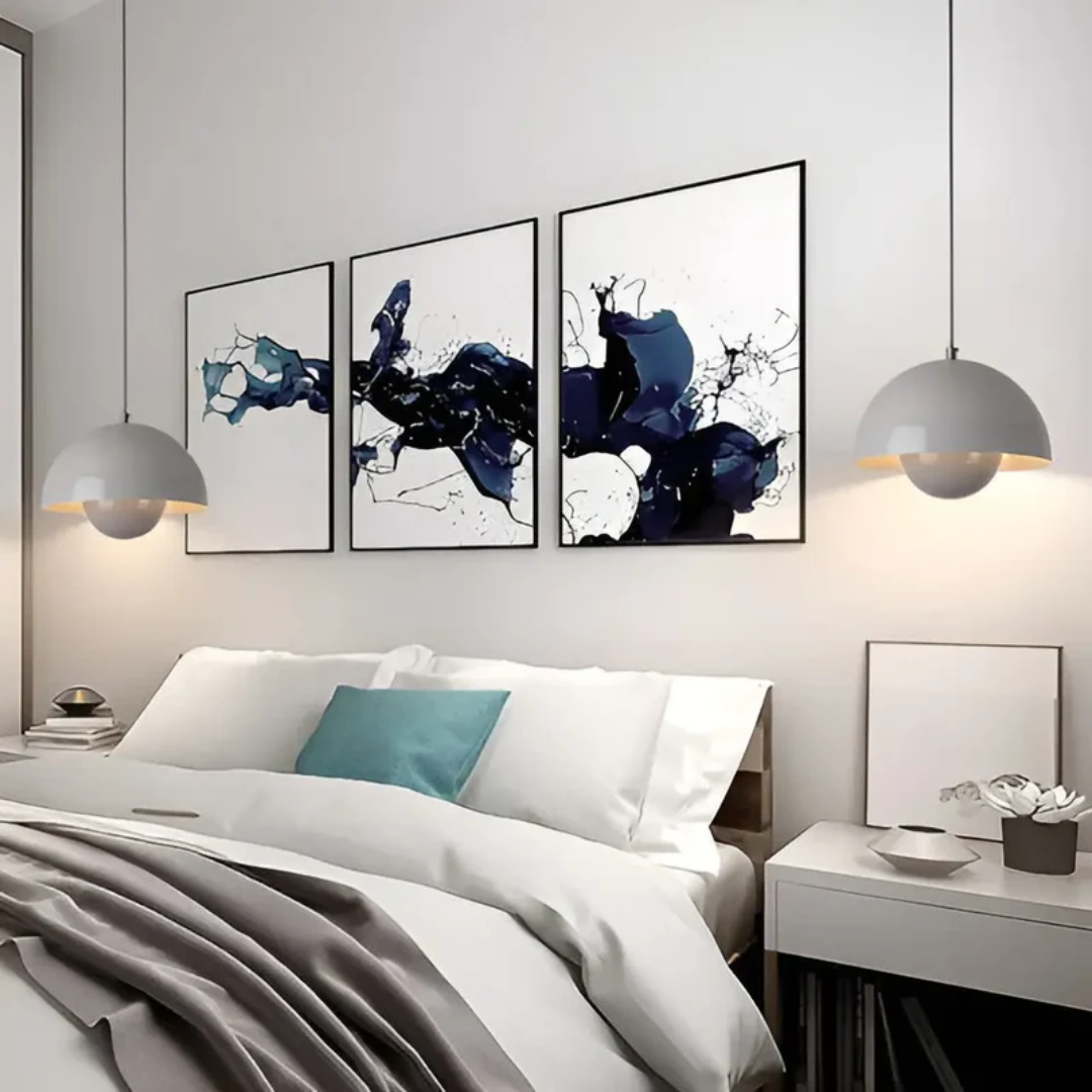 Scandinavian LED Pendant Light - NordicBlossom
