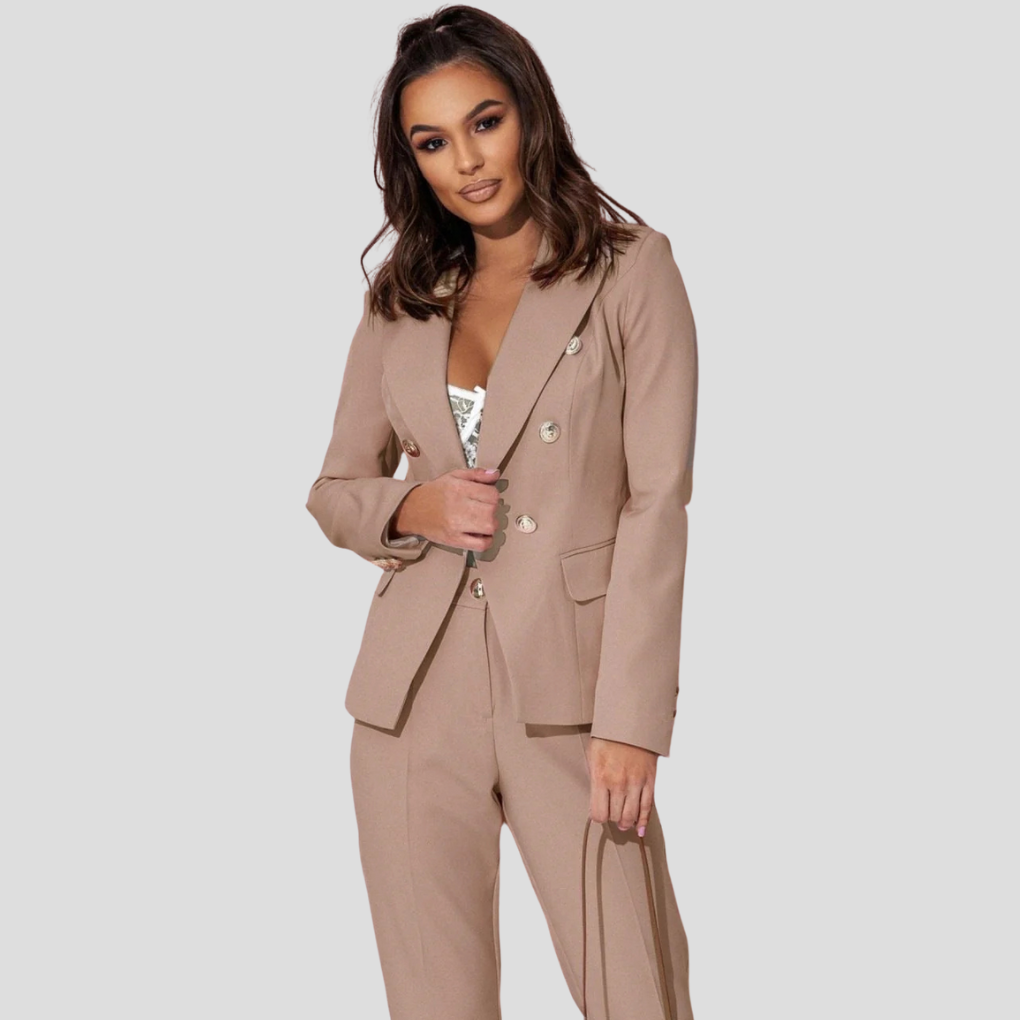 Women’s Blazer Set – Modern Summer Suit