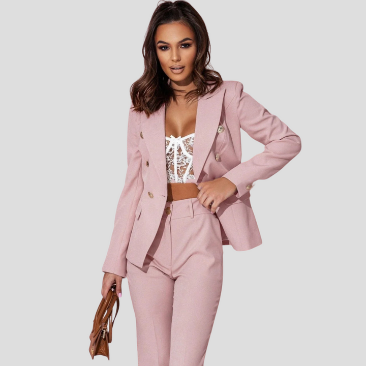 Women’s Blazer Set – Modern Summer Suit