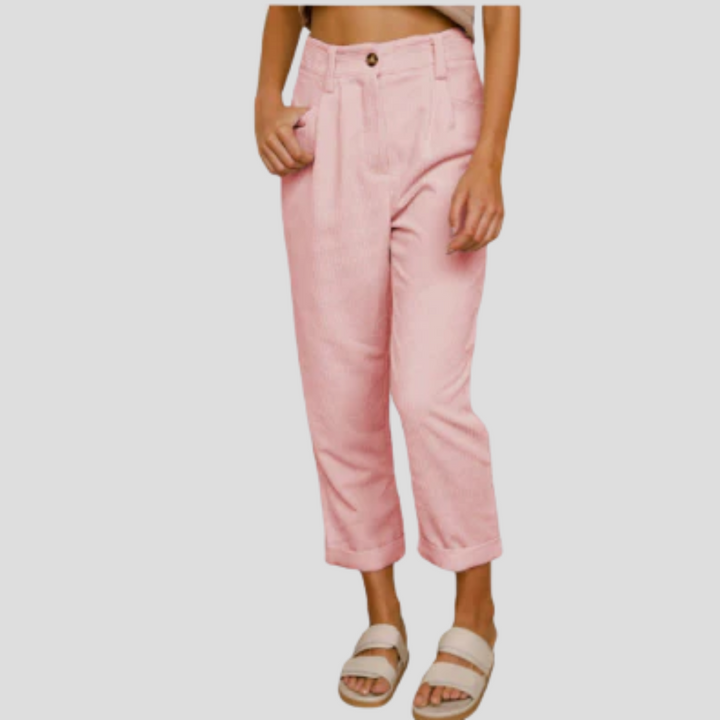 Stylish Corduroy Trousers – Casual Flair with Texture