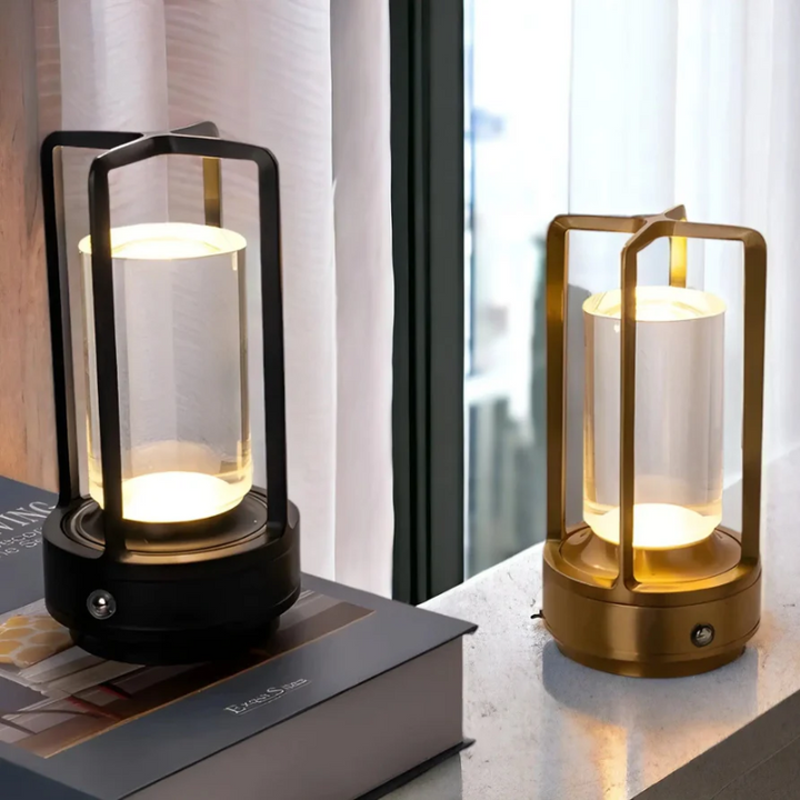 Scandinavian Cordless LED Table Lamp - NordicaGlow