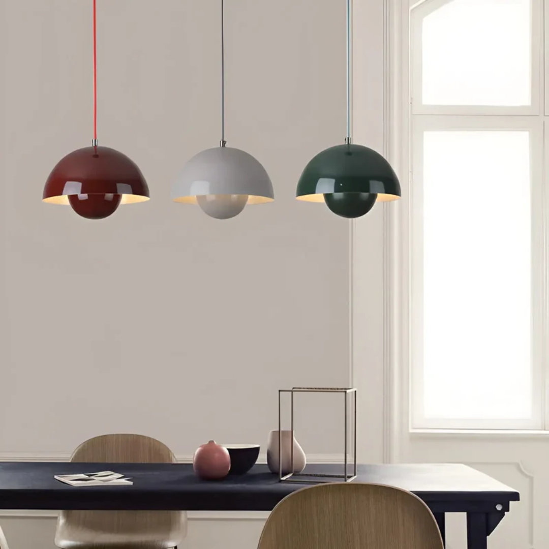 Scandinavian LED Pendant Light - NordicBlossom