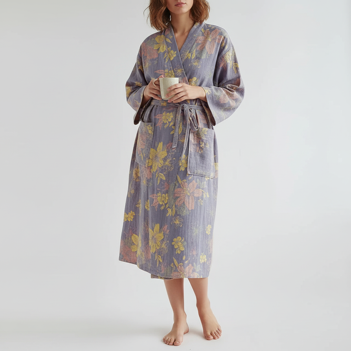 Vibrant Kimono Design - BlossomRobe
