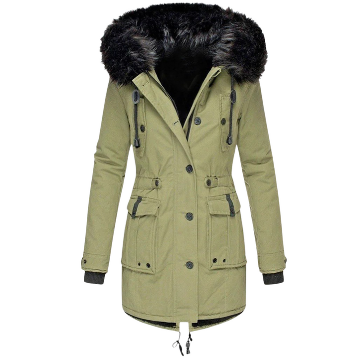 Winter Coat with Hood for Women - Stylish Warmth for Cold Days