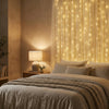 Warm White LED Curtain Lights for Indoor and Outdoor Use - Glowdrop