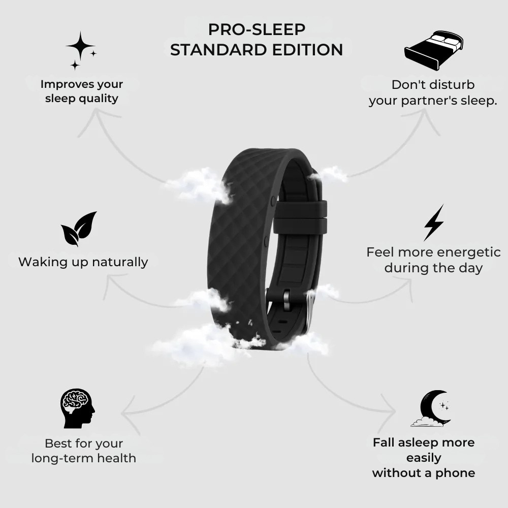 Silent Vibration Alarm Clock | Quiet Wake-up | Adjustable Intensity