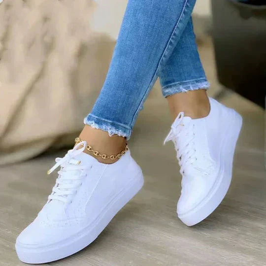 Women's Lace-Up Sneakers