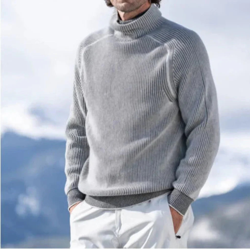 Men's Turtleneck Sweater – Elegant and Stylish for Colder Seasons