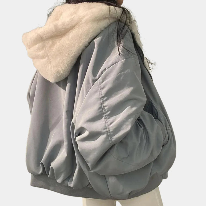 2-in-1 Women's Winter Coat with Hood – Versatile Warmth and Style for Cold Weather