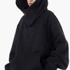 Women’s Oversized Hoodie – High‑Neck Front Pocket Style