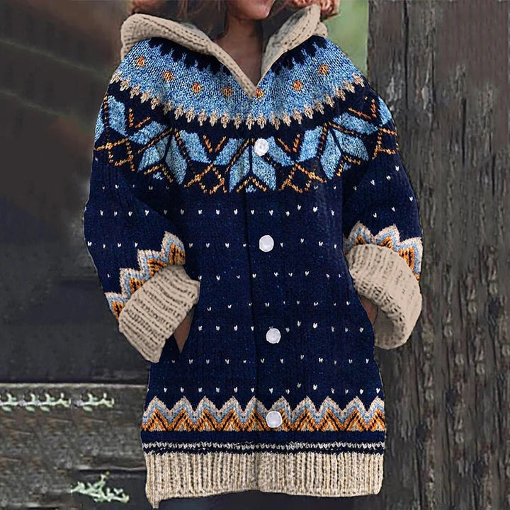 Women's Cardigan Long Style – Soft Knitted Cardigan for Extra Warmth