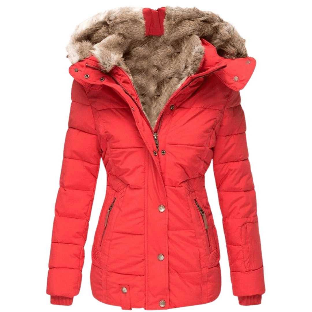 Women’s Hooded Cold-Weather Jacket – Cozy Fit