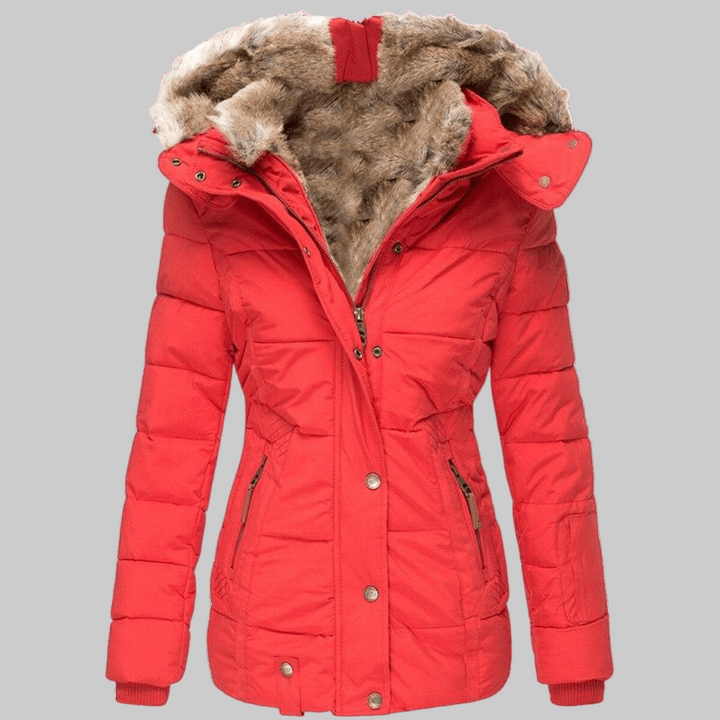 Women’s Hooded Cold-Weather Jacket – Cozy Fit